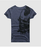 Printed Skull&Raven Design T-shirt