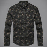 Vintage Style long sleeve shirt (Black)