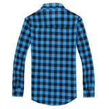 Plaid Long-sleeved Shirt