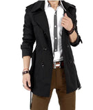 Classic Double Breasted Mens Trench