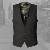 Casual Three Button Vest