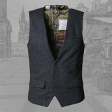 Casual Three Button Vest