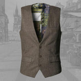 Casual Three Button Vest