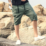 Jogger Drop Crotch Shorts