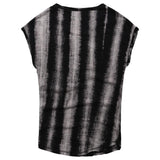 Sleeveless Black&White T-Shirt