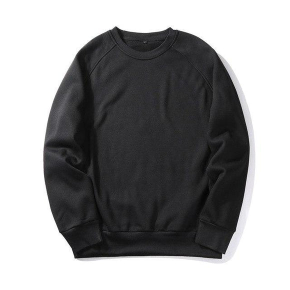 Men's Fashion Sweatshirt (Solid Color)