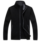 Knitted Zipper Cardigan (4 colors)