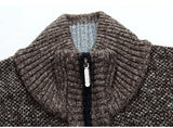 Knitted Zipper Cardigan (4 colors)