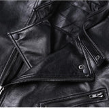 PU Leather Motorcycle Biker's Jacket