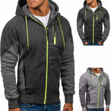 Hoodie with a zipper