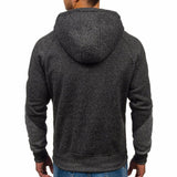 Hoodie with a zipper