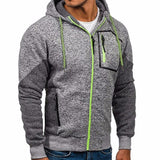 Hoodie with a zipper