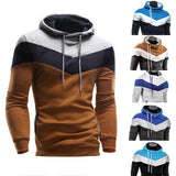 Retro Long Sleeve Hooded Sweatshirt