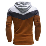 Retro Long Sleeve Hooded Sweatshirt