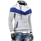 Retro Long Sleeve Hooded Sweatshirt