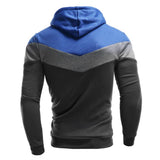 Retro Long Sleeve Hooded Sweatshirt