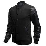 Spring Fashion Baseball Windbreaker (Black)