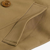 Classic Double Breasted Mens Trench