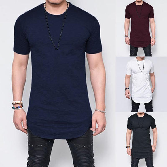 O-Neck Longline T-Shirt