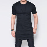 O-Neck Longline T-Shirt