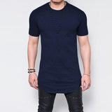 O-Neck Longline T-Shirt