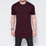 O-Neck Longline T-Shirt