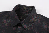 Vintage Style long sleeve shirt (Black)