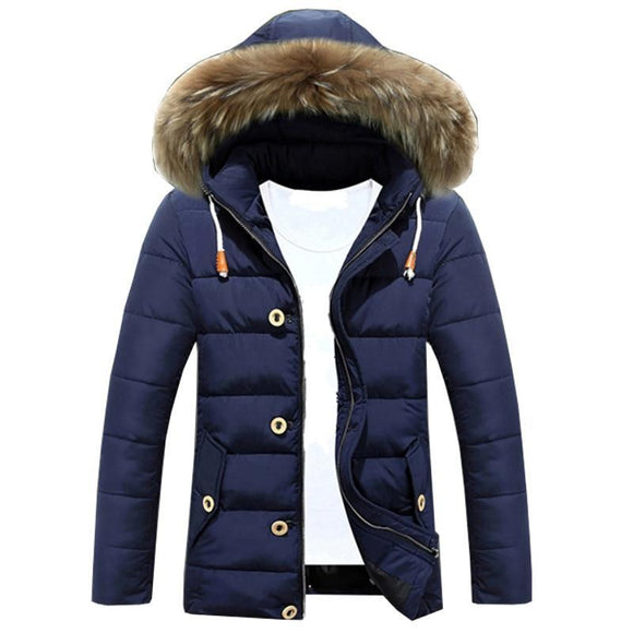 Hooded Fur Winter Jacket