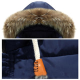 Hooded Fur Winter Jacket