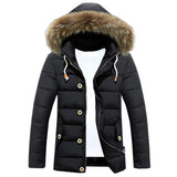 Hooded Fur Winter Jacket