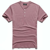 T-shirt with a V-neck