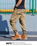 Narrowed cargo jogger pants