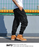 Narrowed cargo jogger pants