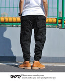 Narrowed cargo jogger pants