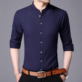 Stand Collar Shirt