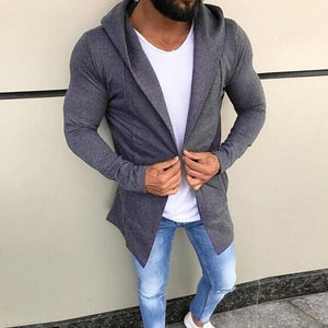 Solid Color Slim Fit Cardigan