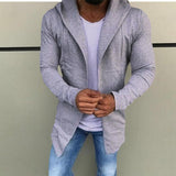 Solid Color Slim Fit Cardigan