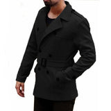 British Style Double Breasted Trench (Black or Beige)