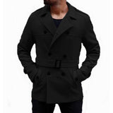 British Style Double Breasted Trench (Black or Beige)