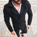 British Style Double Breasted Trench (Black or Beige)