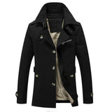 Slim Fit Fashion Trench