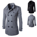 Autumn Fashion Overcoat (Black)