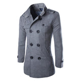 Autumn Fashion Overcoat (Black)