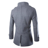 Autumn Fashion Overcoat (Light Gray)