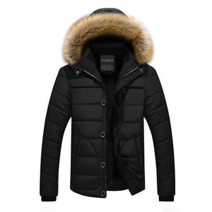 Winter Jacket With Fur Hood (4 colours)