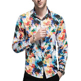 Hawaiian floral dress shirt