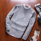 Knitted O-Neck(V-neck) Sweater