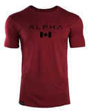 O-neck  "Alpha America" T-shirt