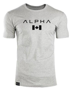 O-neck  "Alpha America" T-shirt