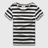 Striped O-Neck T-Shirt (5 colors)